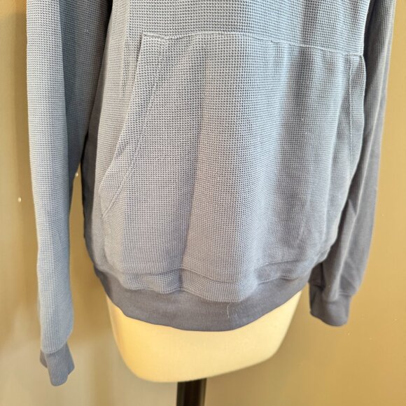 Alo Yoga Micro Waffle Fast Break Hoodie Sweatshirt - Picture 6 of 7